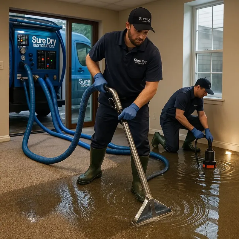 Water Extraction and Removal process in Roseville, OH